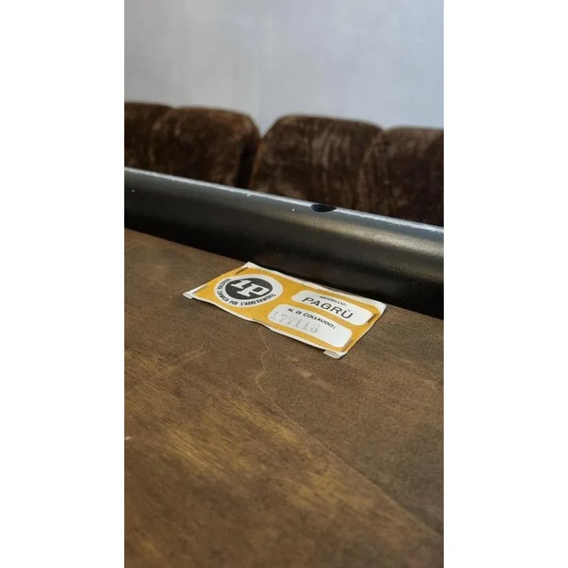 Modular sofa Pagrù designed by Claudio Vagnoni for 1p chemical industry for the 1969 furniture. Among the most sought...