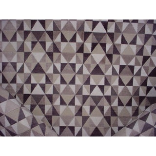 Mid-Century Schumacher Carbon Velvet Upholstery Fabric For Sale