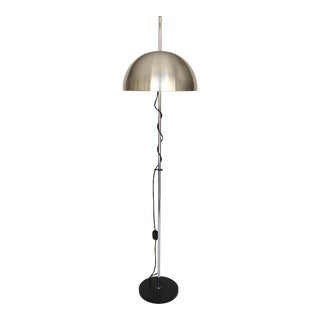 Vintage German Modernist Adjustable Floor Lamp, 1970's For Sale