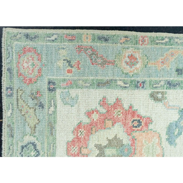 Early 21st Century Turkish Oushak Rug 2'10" x 5' #20228 For Sale - Image 5 of 8