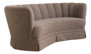 Danish Channel Back Sofa