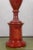 Pair of Italian Red Alabaster Lamps For Sale - Image 4 of 7