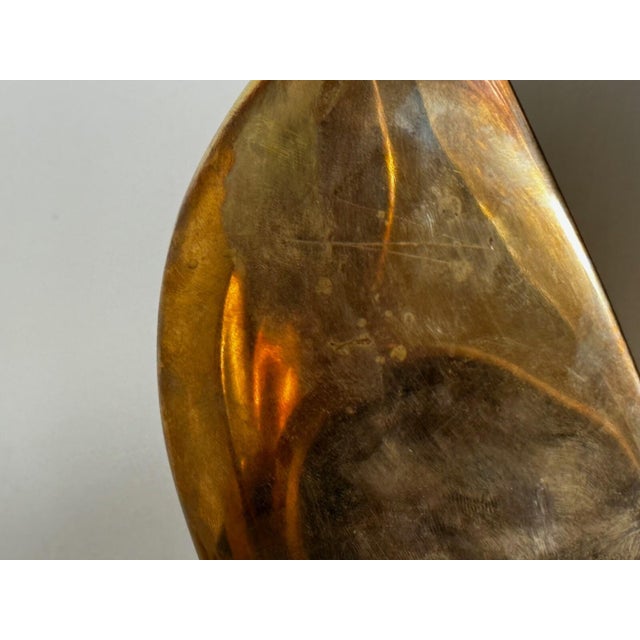 Metal Pair of Gilt Bronze Swans by Jack Zajac — Signed & Numbered 18/95, Limited Edition Mid-Century Modern Sculptures For Sale - Image 7 of 18