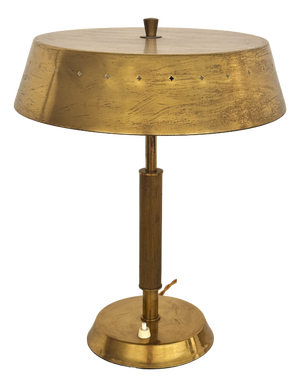 Mid-Century Italian Brass Table Lamp from Lumi, 1950s