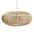 Modern Coastal Ubud Rattan Pendant Light Medium For Sale