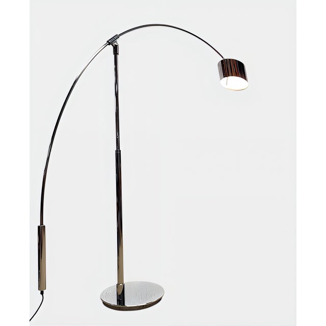 Vintage German Arc Lamp in Chrome by Bankamp, 1990s For Sale - Image 18 of 18