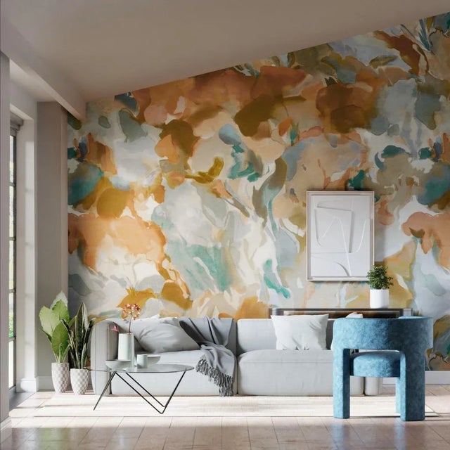 Explore an interpretive woodland filled with beautifully diffused devor√© leaves hand painted on silk and translated to...