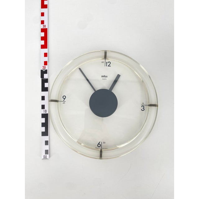 ABW 35 4778 Wall Clock by Dietrich Lubs for Braun, 1988