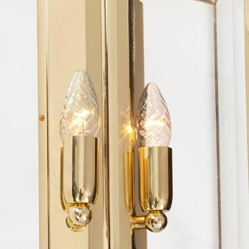 Large Glimminge Brushed Brass Wall Lamp from Konsthantverk For Sale - Image 3 of 7