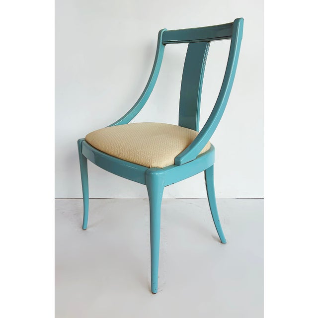 Paco Capdell for Sillerias Alacuas Spanish Lacquered Chairs, 1990s, Set of 4 For Sale - Image 9 of 16