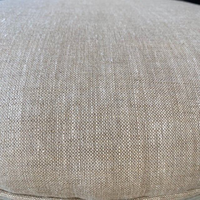 Mid 20th Century French Louis XVI Style Set of 4 Dining Chairs or Side Chairs With Caned Backs and New Upholstery For Sale - Image 12 of 12