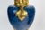 Blue Louis XVI Blue Ceramic and Gilded Bronze Vases, Set of 2 For Sale - Image 8 of 9