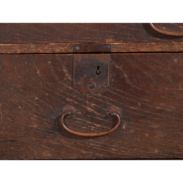 Antique Japanese Desk Chest For Sale - Image 9 of 12