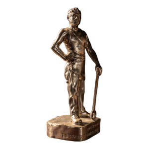 C. 1966 Aluminum Armco Iron Man Statue
