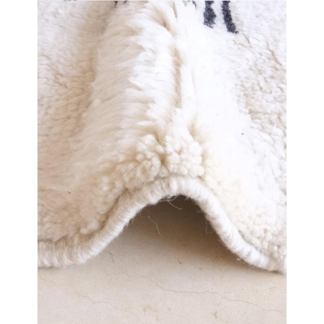 Textile Moroccan Contemporary Wool Rug - 10 X 6.7 Ft For Sale - Image 7 of 10