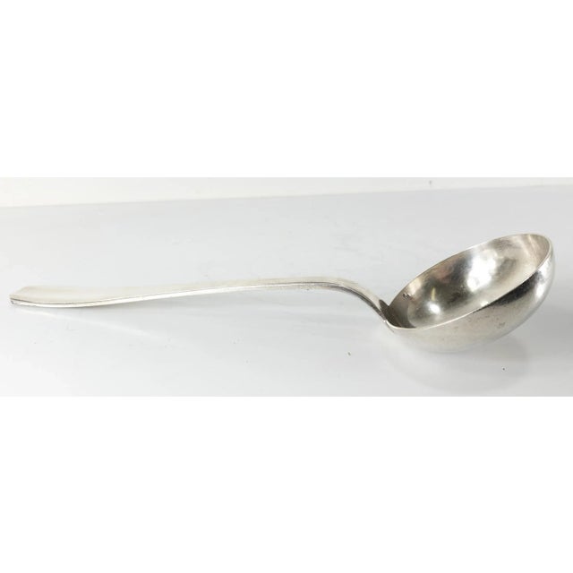 Metal Early 20th Century French Christofle Alfenide Silverplate Soup or Punch Serving Ladle For Sale - Image 7 of 11