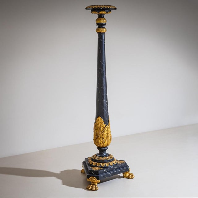Traditional Empire Torchères, Early 19th Century, Set of 2 For Sale - Image 3 of 10