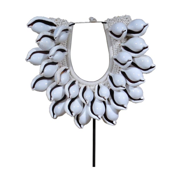 Seashell Necklace Decorative Adornment For Sale - Image 4 of 5