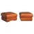 Two Baxter Poufs in Tuscany Leather and Cognac Color, 1990s For Sale - Image 16 of 16