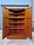 Mid-Century Modern Mid Century Danish Modern Teak Corner Cabinet With Lock + Key | Vamo Sønderborg Møbelfabrik For Sale - Image 3 of 18