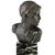 Art Deco bronze sculpture bust young Achilles. The bronze bust is signed by Constant Roux. with foundry mark and number....