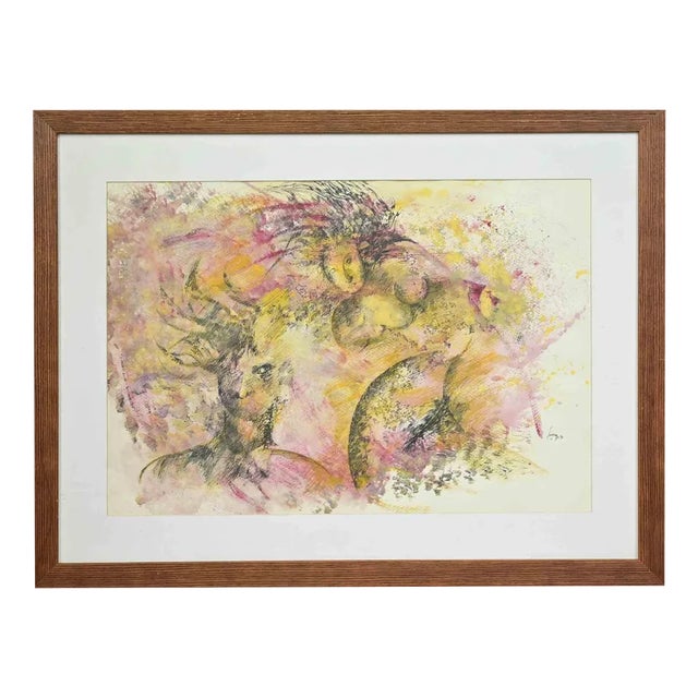 Sebastiano Sanguigni, Figure, Painting, 2000s For Sale