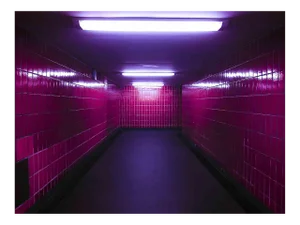 Sergio Picciaredda, Pink Wall, Original Colored Print, 2010s