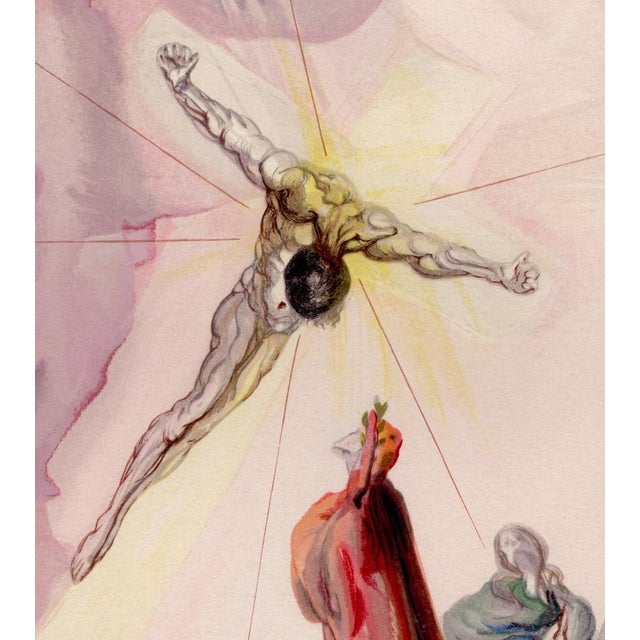 Salvador Dali, The Cross of Mars, 1964, Woodcut For Sale - Image 3 of 9