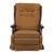 Vintage Mid-Century Platform Rocker Recliner With Wood Spindle Arms For Sale