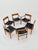 Danish Dining Chairs in Teak with Leather Seats by Johannes Nogaard, 1960s, Set of 6 For Sale - Image 9 of 11