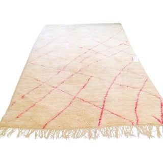 HD Buttercup Wool Moroccan Rug - 6' X 10'5" For Sale