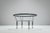 Mid-Century Modern Vintage Round Glass and Steel Coffee Table by Niels Bendtsen, 1980s For Sale - Image 3 of 13