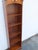 Wood Early 1900s Rockford Tall Narrow Bookcase Display Shelving Cabinet 6357 For Sale - Image 7 of 18