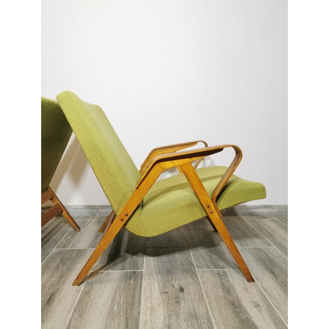 Set of Tatra Armchairs by Fantisek Points, in Good conditions. Designed 1960 to 1969 This piece has an attribution mark, I...