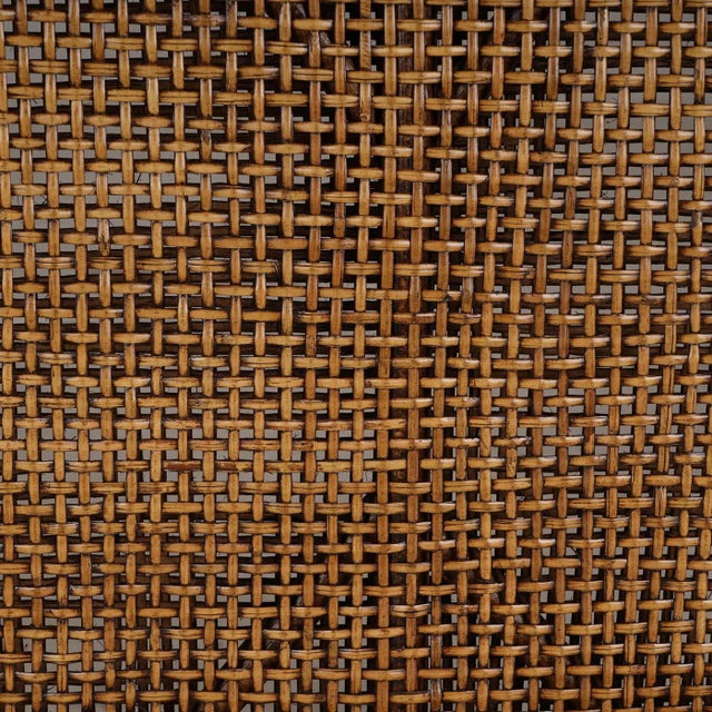 Coastal Rattan Settee For Sale - Image 11 of 12