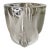 1990s Lalique France Double Signed Dated 10.23.93 Frosted Crystal Tulip Leaf Bowl For Sale