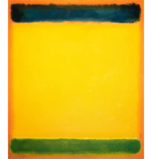 2003 After Mark Rothko "Untitled (Blue, Yellow, Green on Red)" Poster