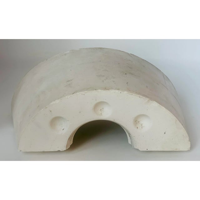 White Antique English Teapot Plaster Mold, Early 20th Century For Sale - Image 8 of 11