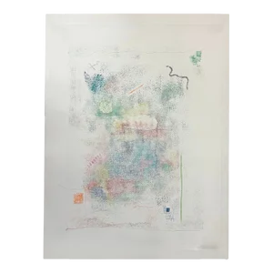 1978 Abstract Color Etching by Robert Natkin