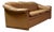 Low Profile Sofa in Cognac Brown Leather in the Manner of Niels Eilersen, 1980's For Sale