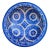Ceramic Early 20th Century Blue Moorish-Patterned Ceramic Plate For Sale - Image 7 of 7