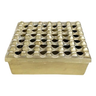 Ultima Brass Ashtray attributed to Beck & Jung, Denmark, 1960s For Sale