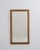 1900-1909 France Weathered Honey Oak Oak Wall Mirror For Sale - Image 4 of 8