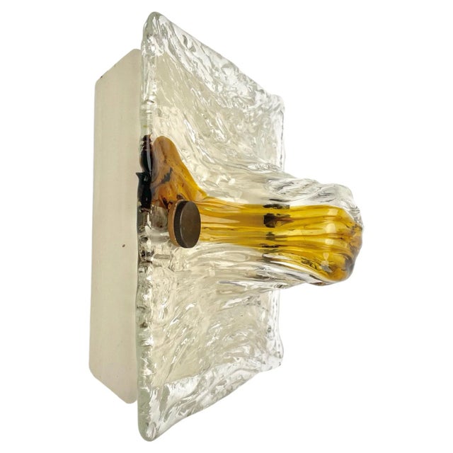 Murano Glass Wall Lamp Sconce by Toni Zuccheri for Venini, Italy, 1960s For Sale - Image 10 of 10