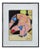 1983 Abstract Figurative Geometric Mixed-Media Painting by Don Shaw, Framed For Sale