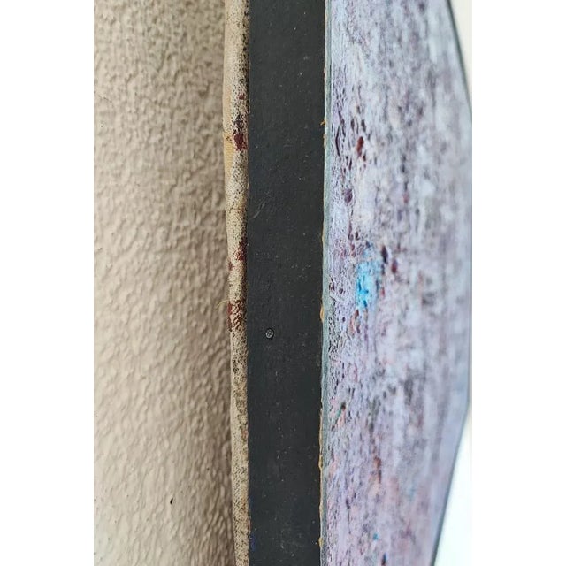 André René César Brechet, Composition Abstraite, Oil on Canvas, Framed For Sale - Image 7 of 10