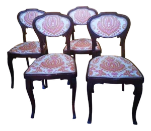 Antique Chairs from Jacob & Josef Kohn, 1890s, Set of 4