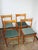 Modern Scandinavian Chairs in Beech, 1970s, Set of 4 For Sale - Image 3 of 12