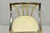 Late 20th Century Vintage Italian Hollywood Regency Sculptural Brass Chiavari Style Accent Chair For Sale - Image 5 of 17