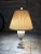 Vintage Alabaster Marble Lamp With 2 Light Bulb Sockets For Sale - Image 10 of 13